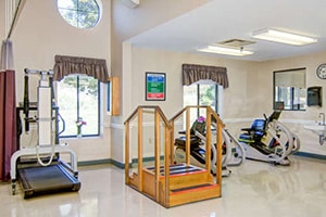 The rehab gym at Westerville